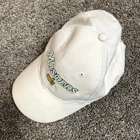 Masters Golf Hat Augusta White Green‎ Yellow - Picture 3 of 5